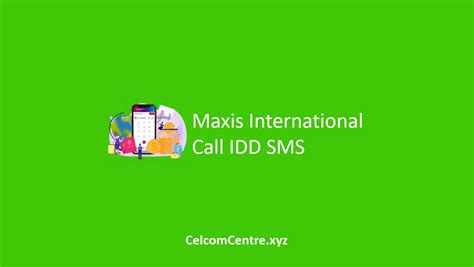 maxis international call